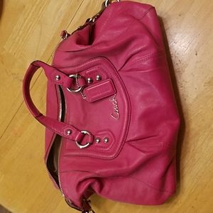Womens Coach Pink purse